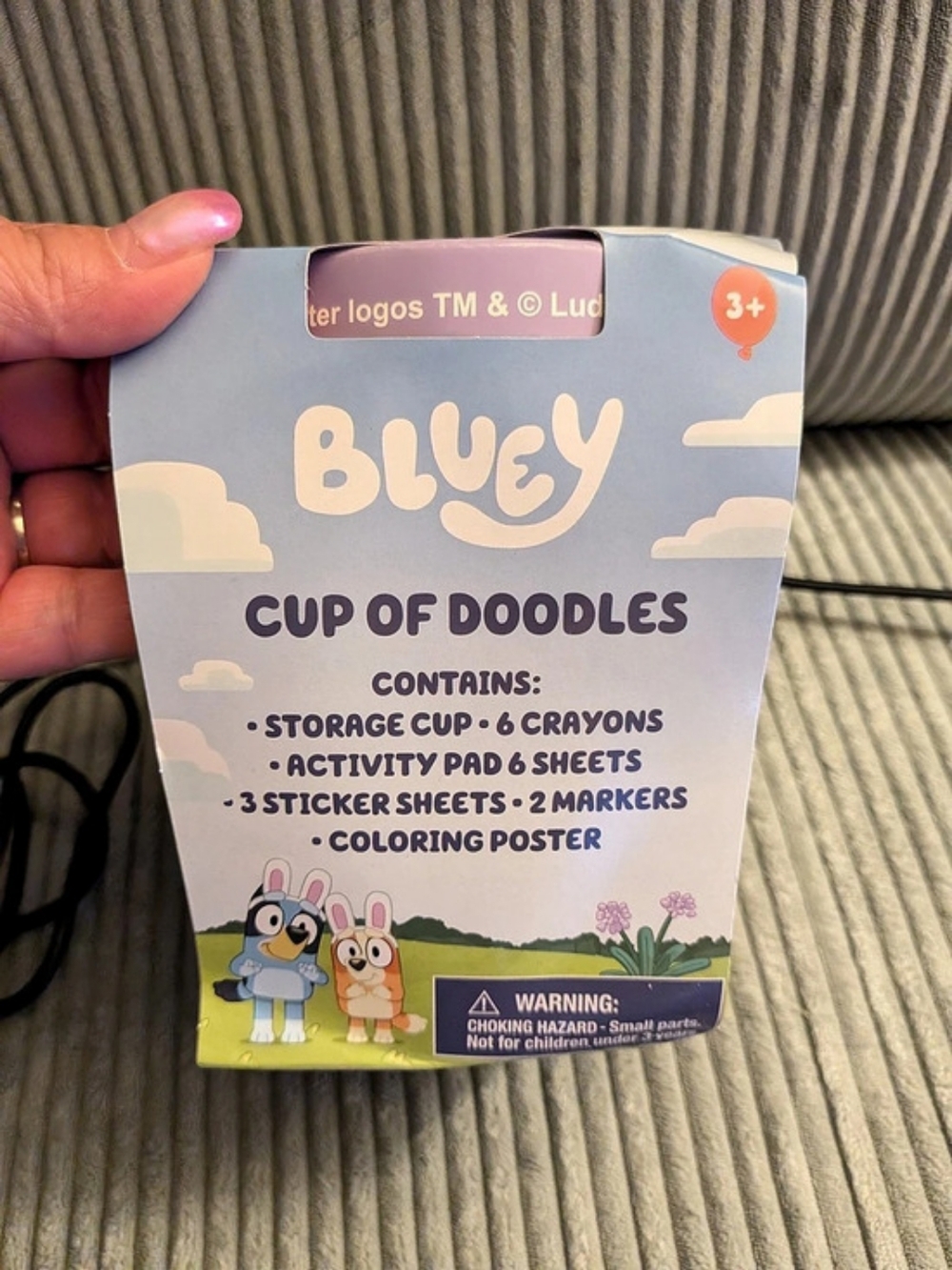 Bluey Cup of Doodles Coloring Activity Set